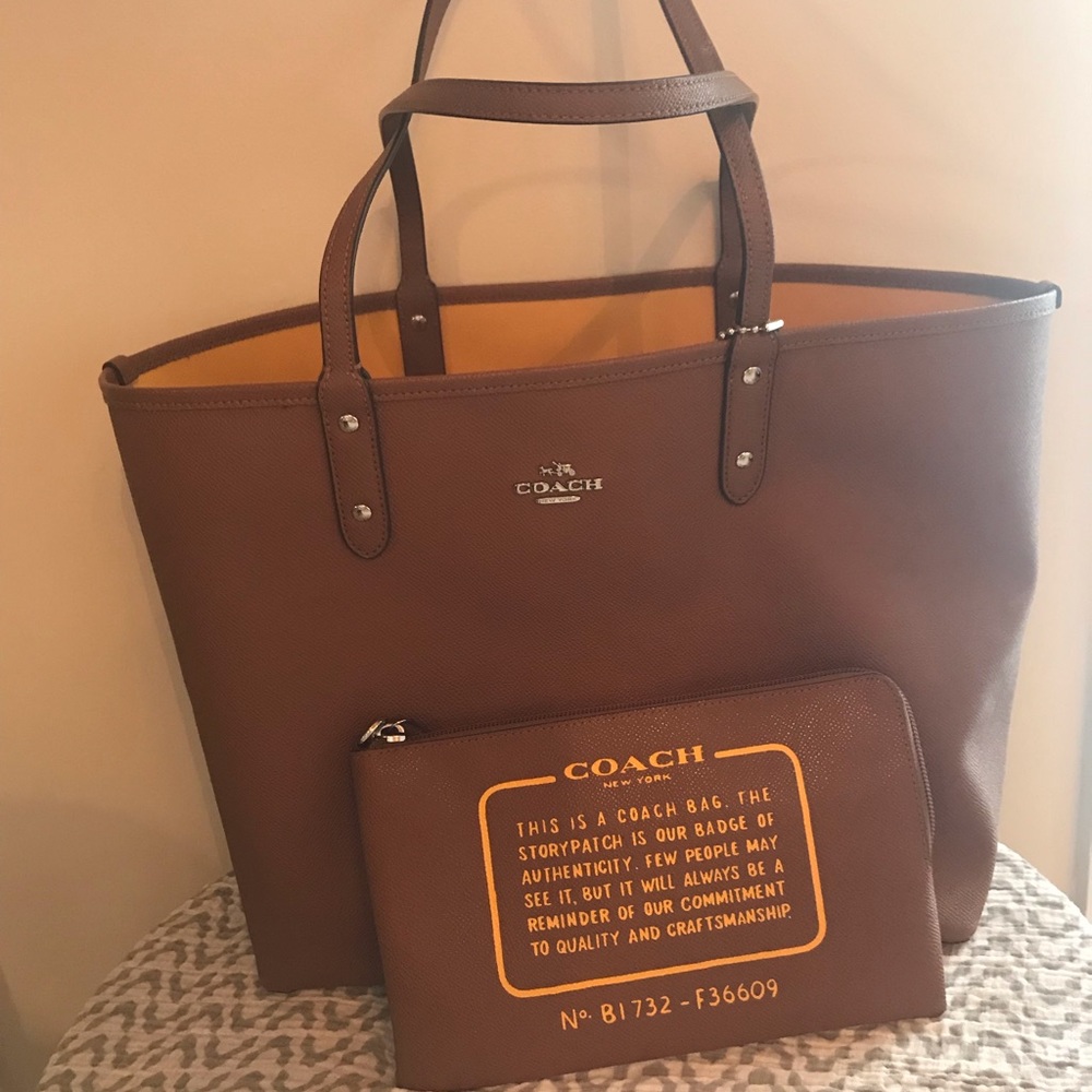 COACH Reversible City Tote